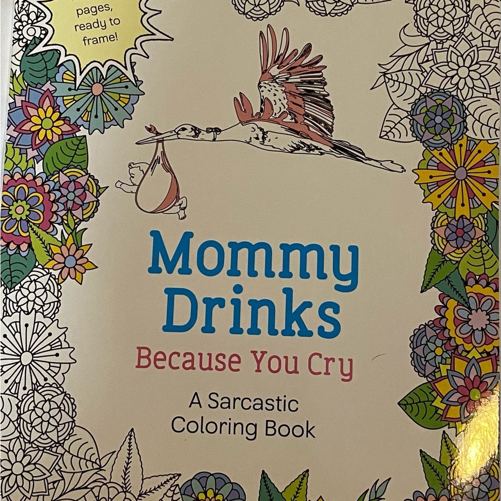 Adult coloring book